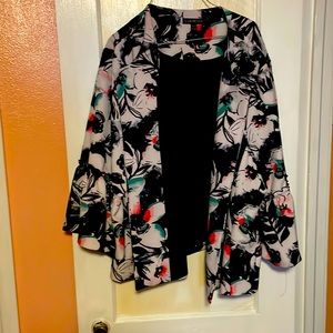 Lane Bryant Ruffle Sleeve Jacket 26/28